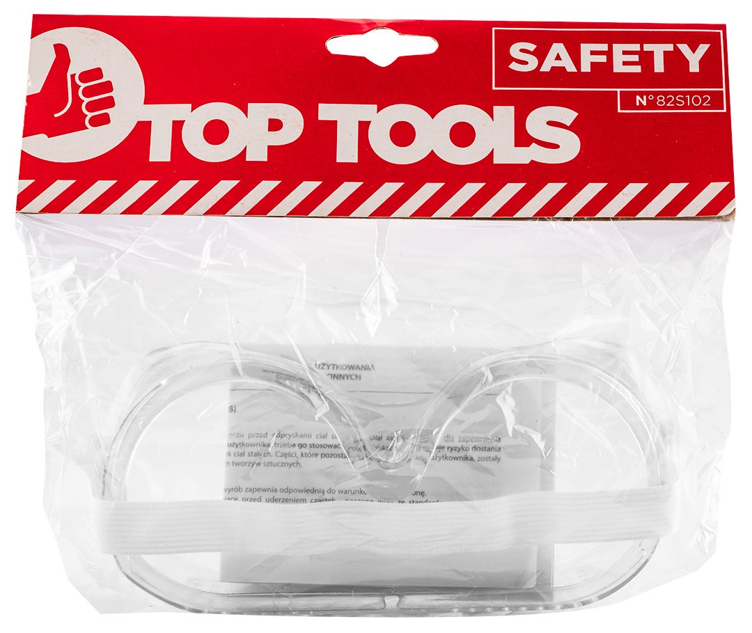 Gogle ochronne, białe Top Tools - 2