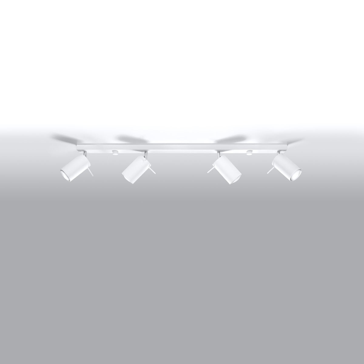 Plafon BRIIX 4L biały LED 4000K - 80x6x16cm Sollux