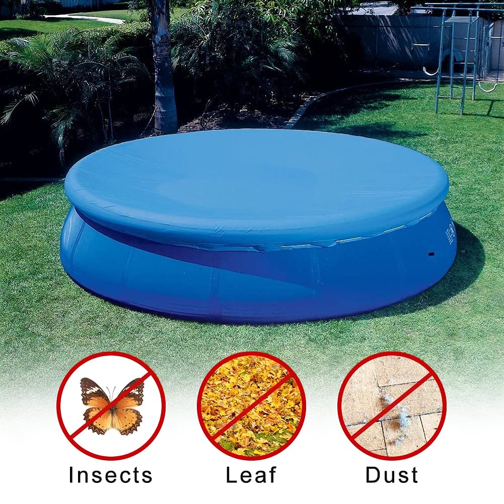 Copertura Piscina Gonfiabile Rotonda – 3,5m – Antipolvere E Impermeabile – Tessuto Oxford Con Fissaggio Elastico
