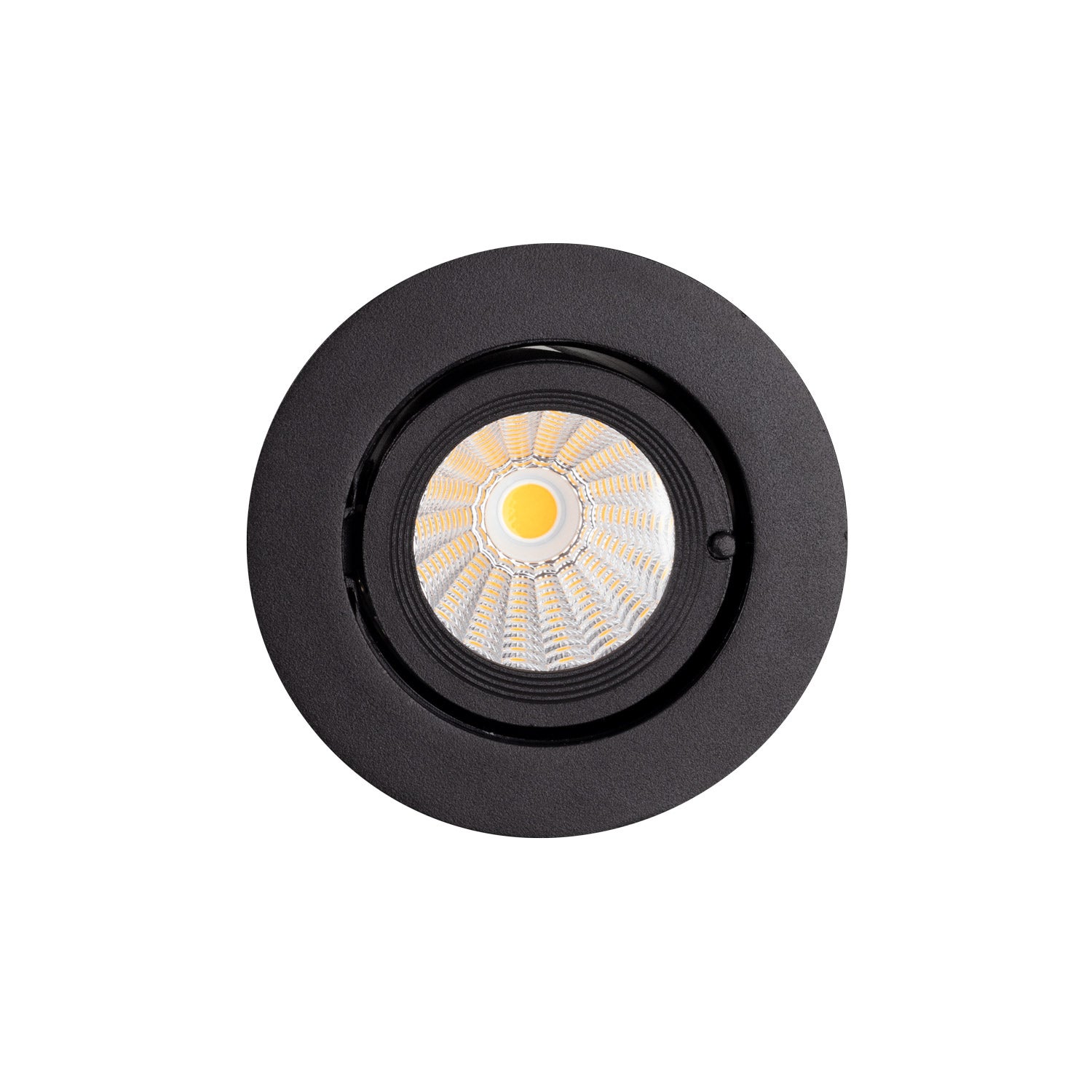 Oprawa wpuszczana LED RUBIO 10W 3000K 600lm aluminium czarna wym:8x9x9cm IP20 Maxlight