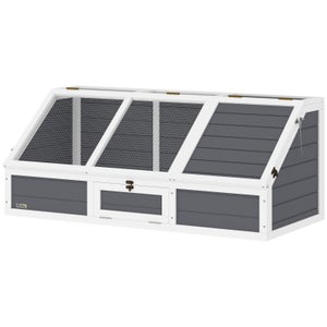 Enclos compatible avec tortues résistant aux intempéries 97 x 57 x 51 cm bois BF31 DPLA7 ✓ Achetez maintenant