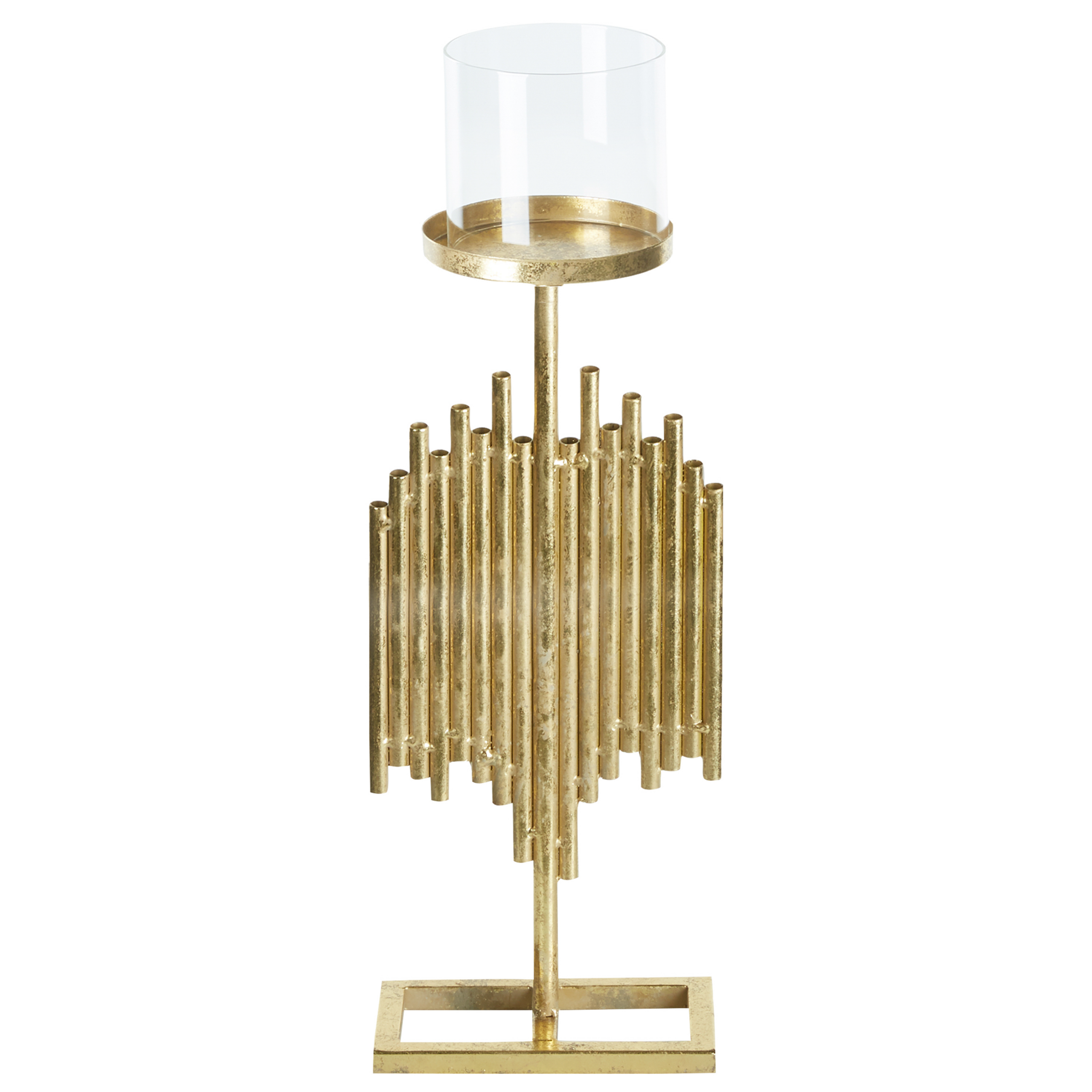 Suport de lumânări NIAS Metal 53 cm Auriu