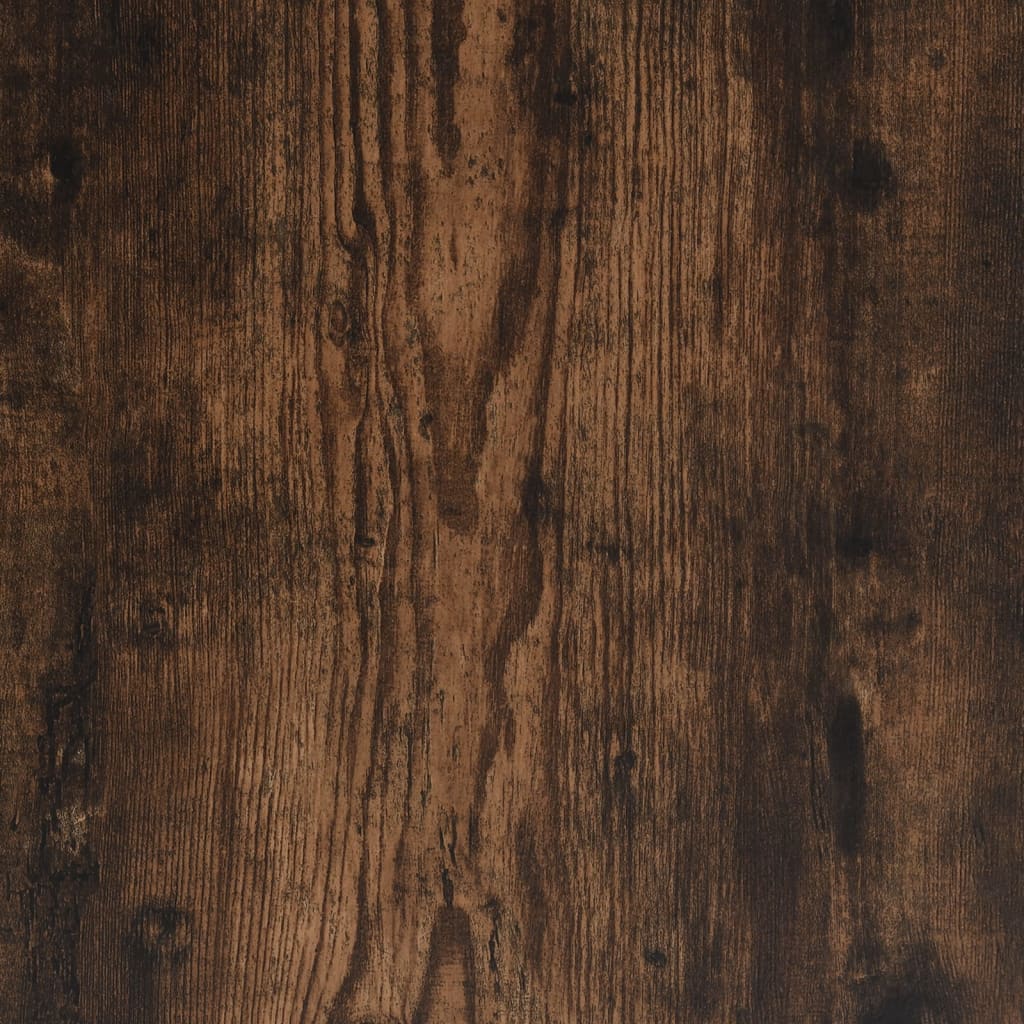Bureau，Table de travail，Table d'étude Chêne fumé 100x50x76 cm Bois d'ingénierie CWV20637 - 6