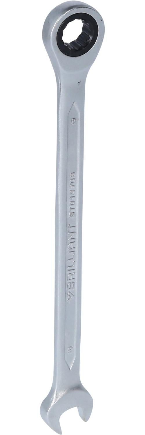 Klucz grzechotkowy pierścieniowy BRILLIANT TOOLS 8 mm - BT013708