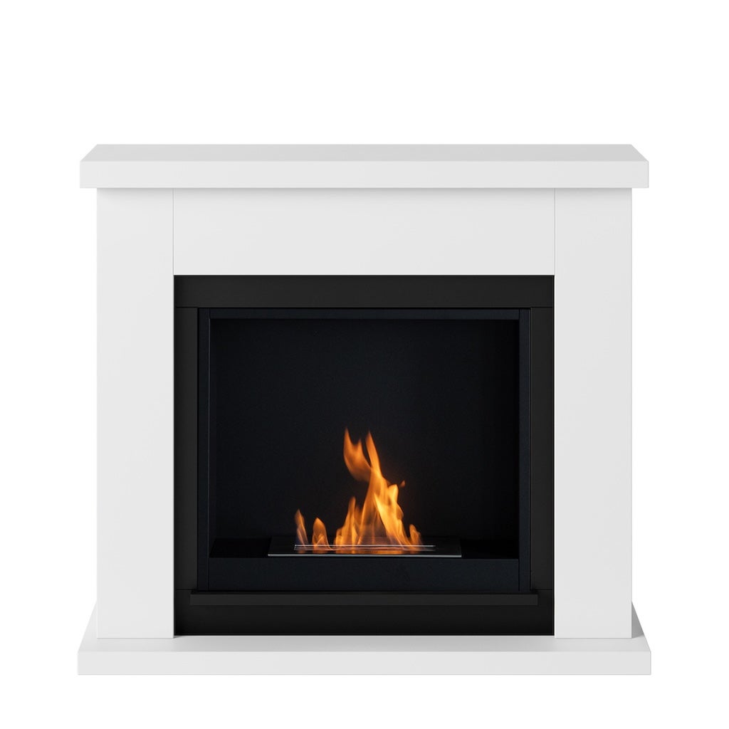 Biokominek portalowy z MDF TAGU Frode biały lakierowany - 1 szt