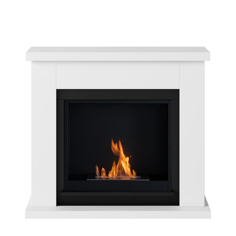 Biokominek portalowy z MDF TAGU Frode biały lakierowany - 1 szt