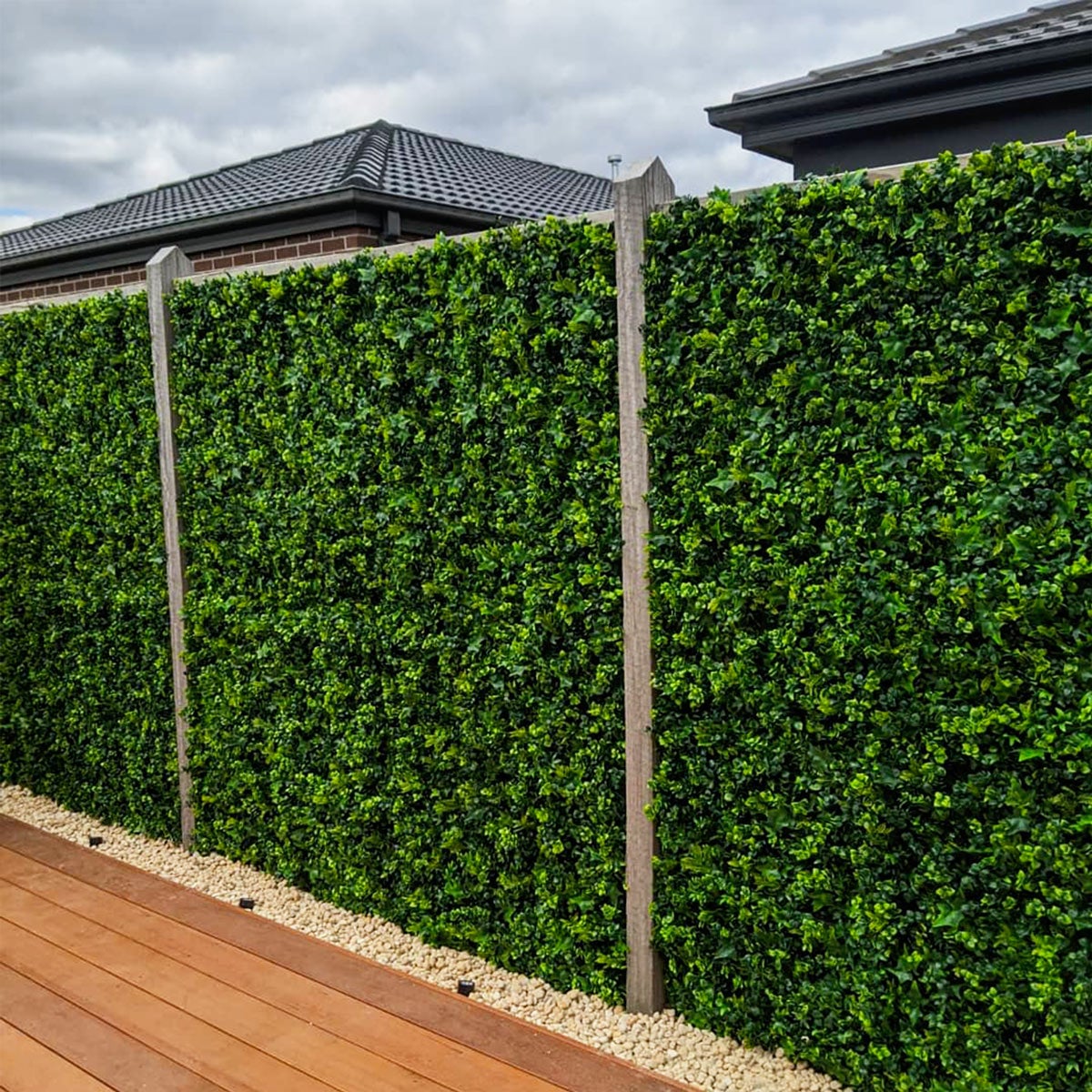 Feuillage artificiel lierre – 1 m × 1 m – Aspect naturel et pose facile - 6