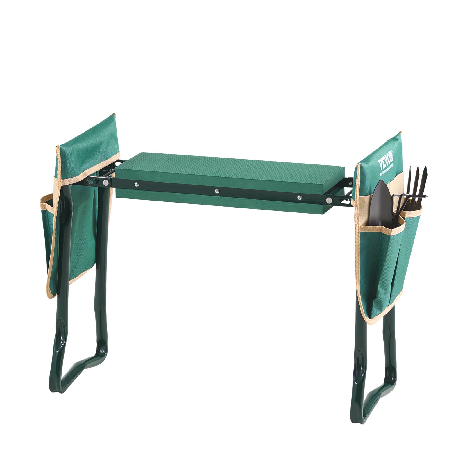 Tabouret Agenouilloir de Jardin VEVOR Coussin Large en EVA 150 mm Banc de Jardinage Pliable Charge 150 kg Siège Polyvalent Confortable,Personnes Âgées - 9