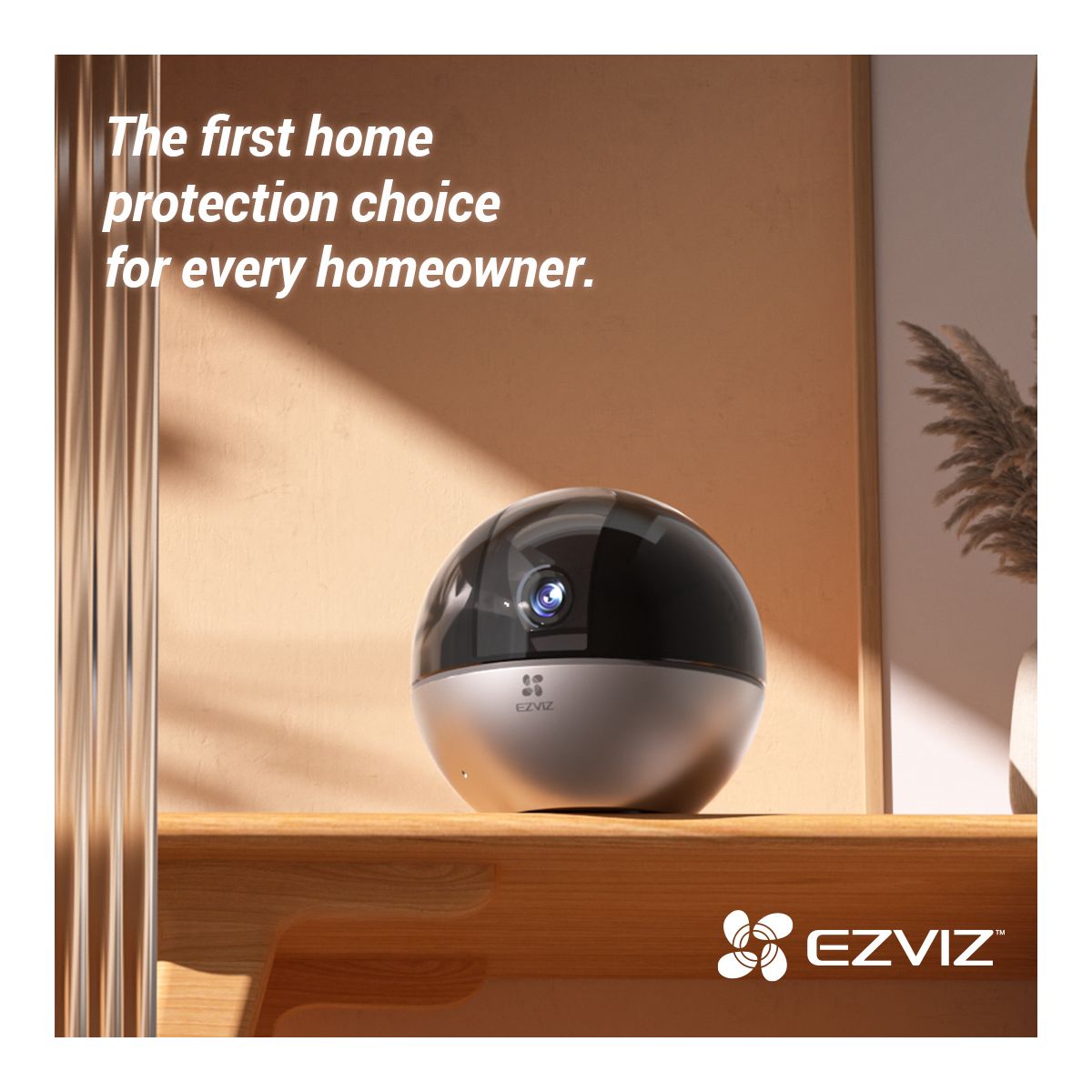 Caméra de surveillance EZVIZ Wifi E6 3K motorisée - 2