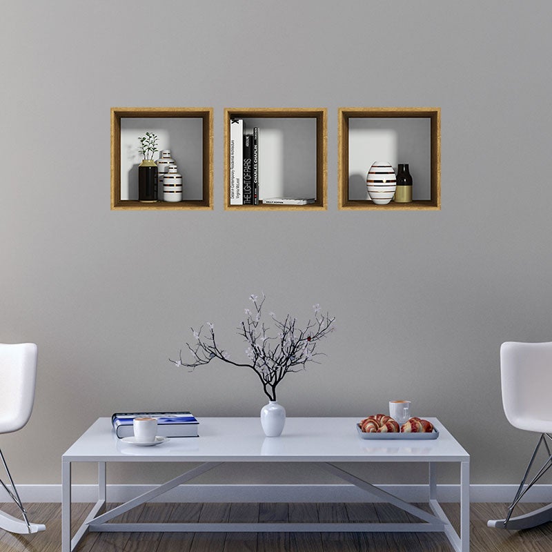 Vinilo efecto 3d la decoración de diseño - adhesivo de pared - revestimiento sticker mural decorativo - 40x120cm