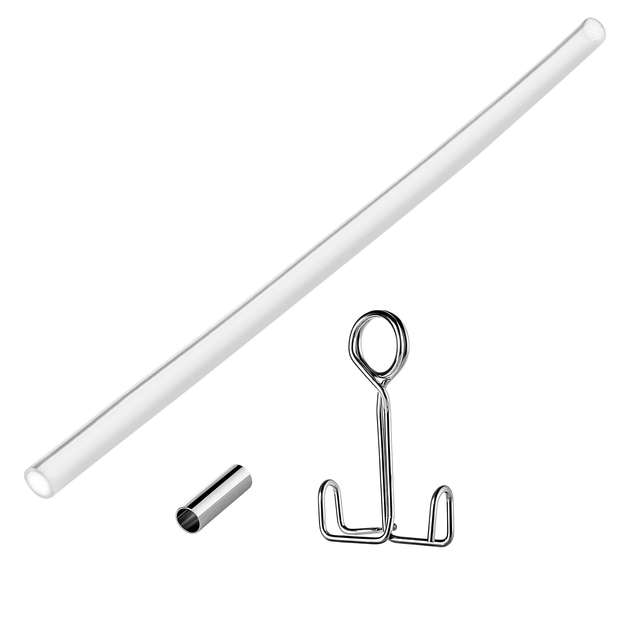WĘŻYK DO SOKOWNIKA Z ZACISKIEM RURKA 34 cm WĄŻ PRZEWÓD 11 mm SILIKON - 4