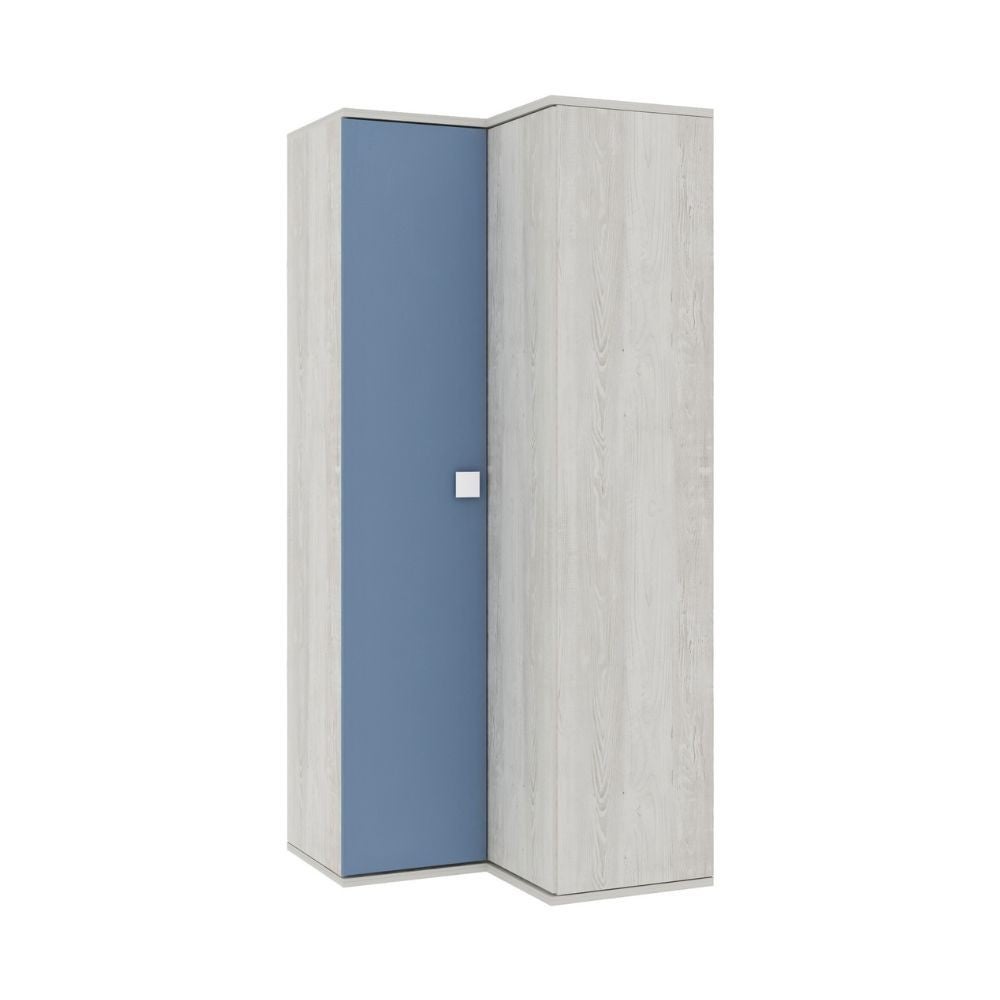 Armadio Angolare 98x96x223h Colore Bianco Consumato Celeste Leroy Merlin armadio-angolare-98x96x223h-colore-bianco-consumato-celeste-leroy-merlin