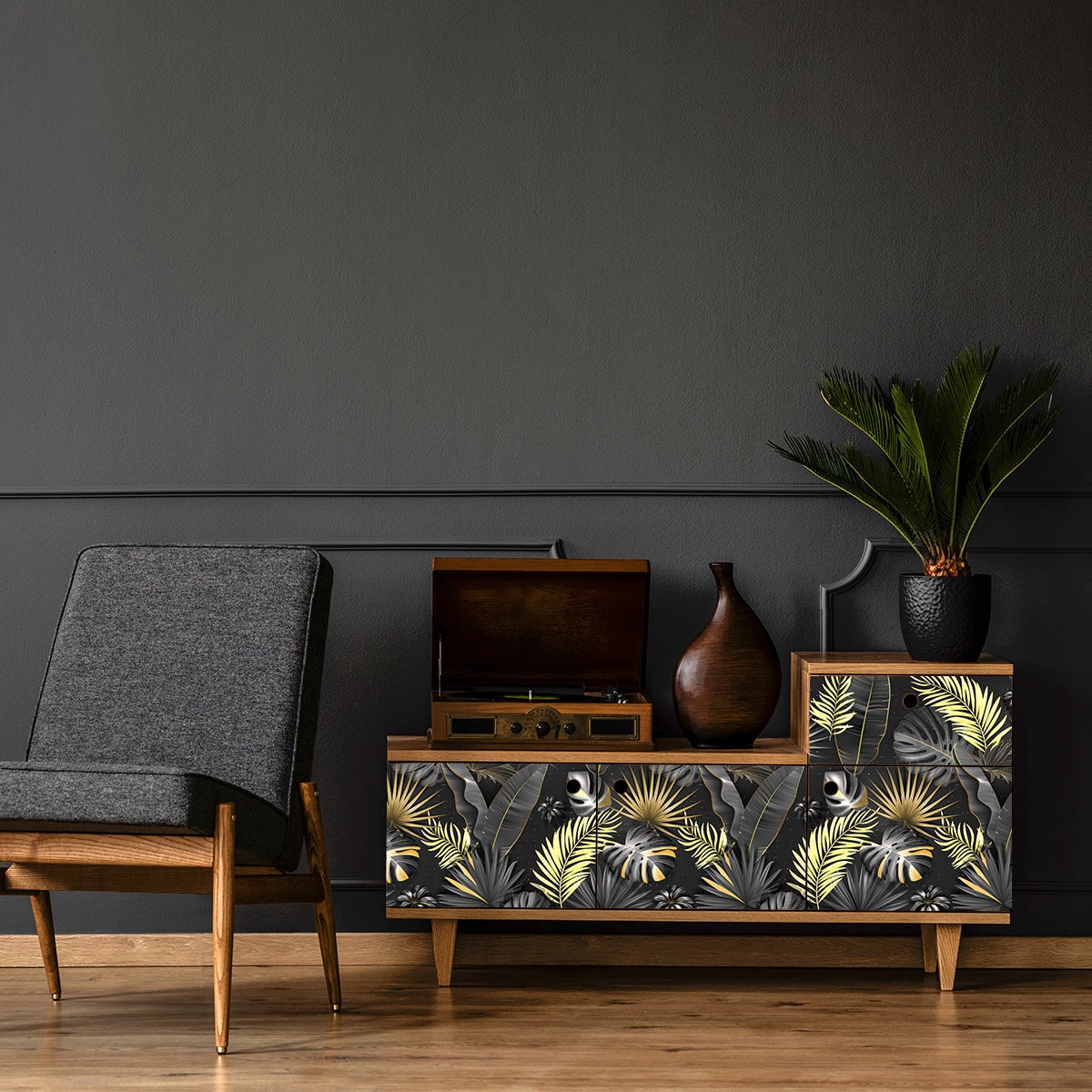 Adesivo mobili tropicale santa cruza - Sticker adesivo - adesivi murali - 60x90cm - 3