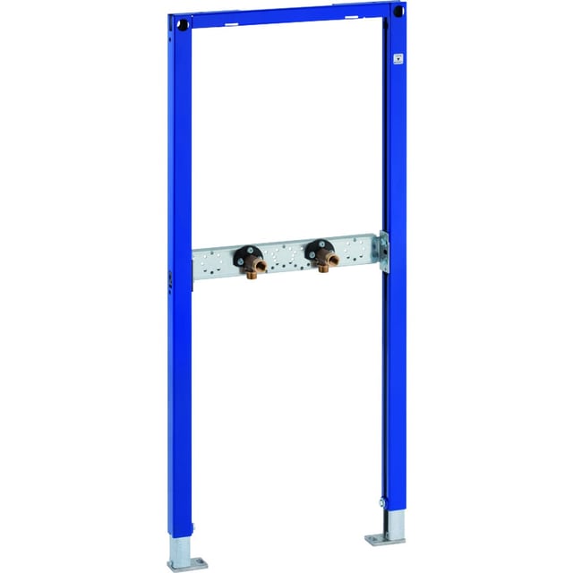 Bâti-support Geberit Duofix pour douche et baignoire, 98–112 cm, robinetterie murale apparente