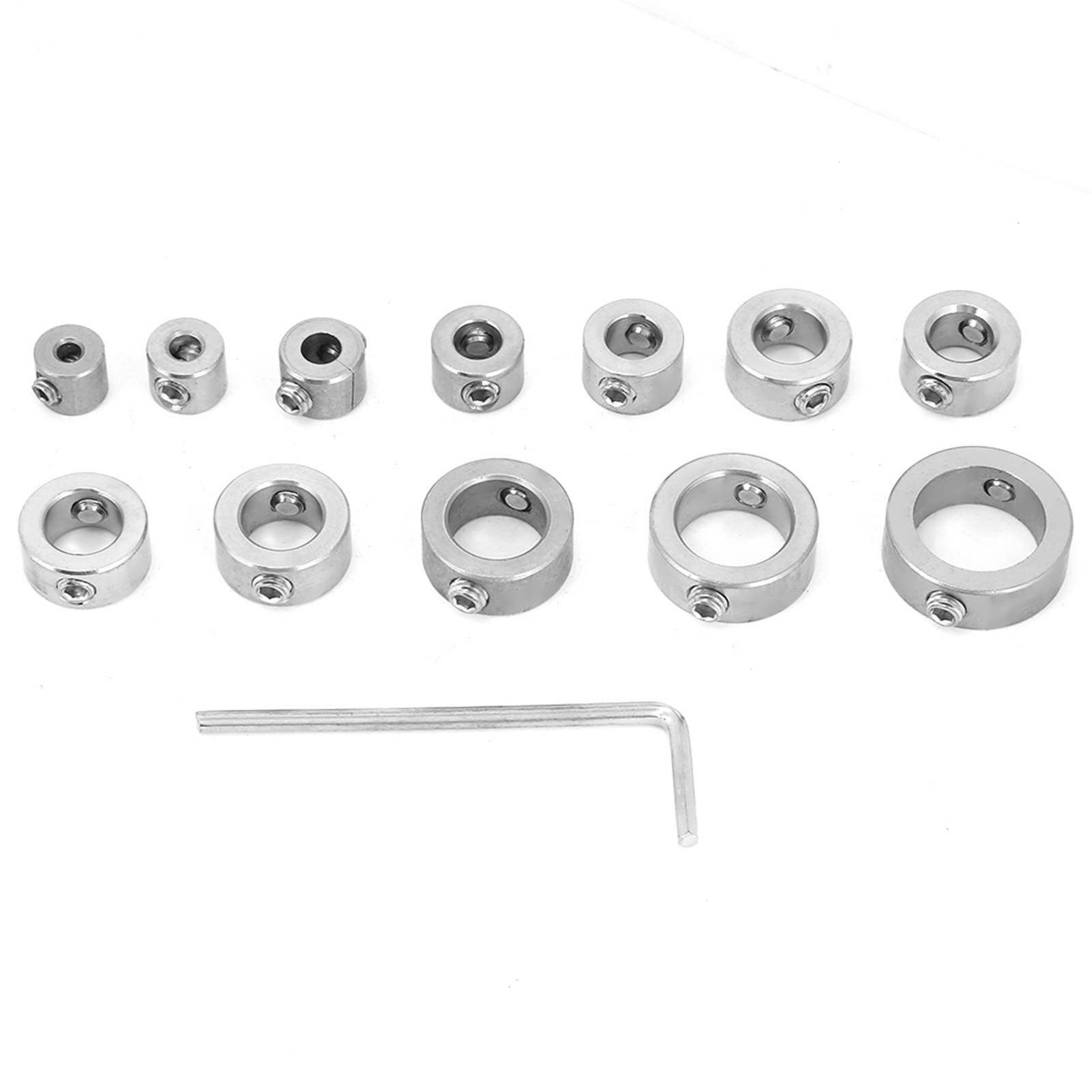 Set De Colliers De Profondeur Réglables Pour Forets - Positionneur En Acier Allié