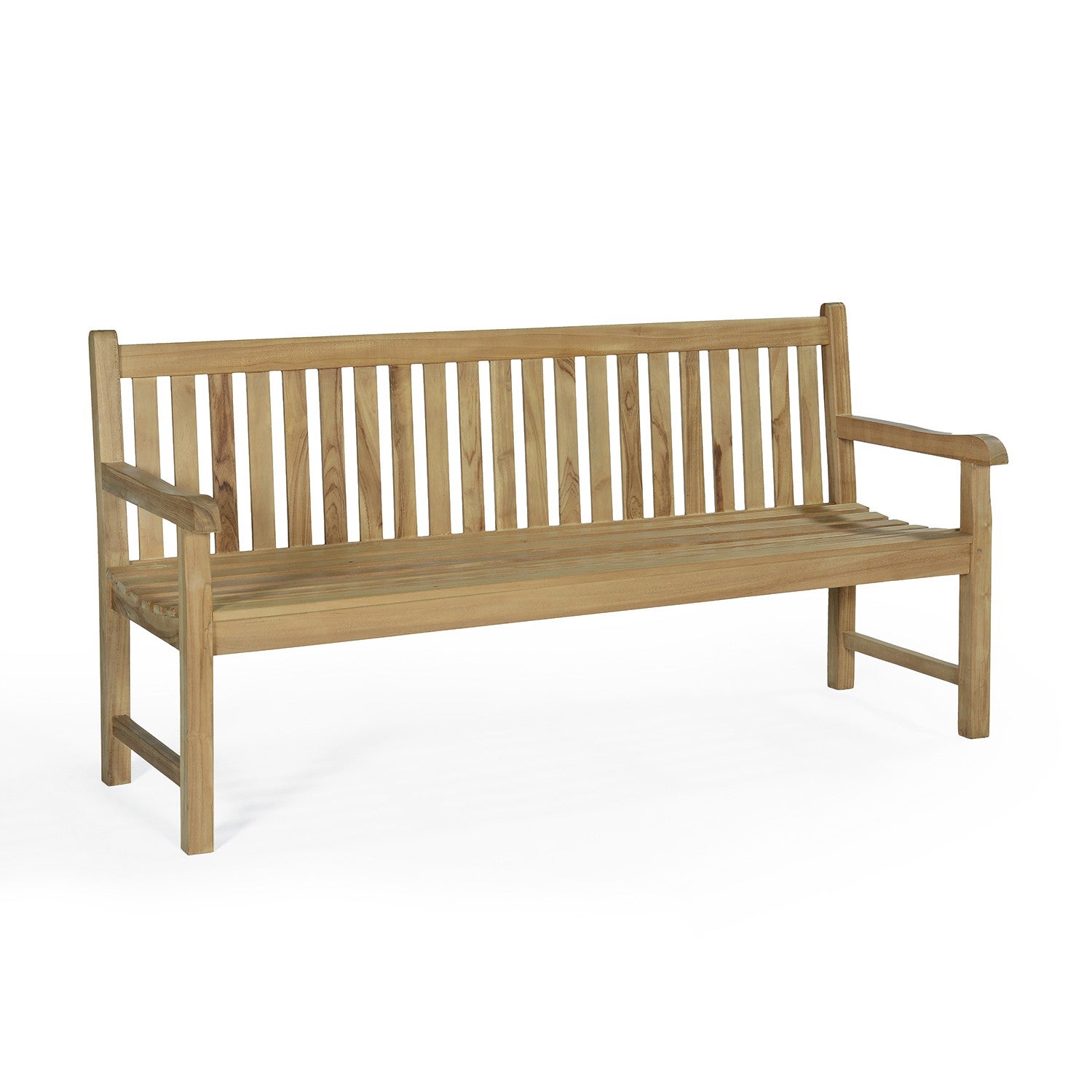 Banc en teck massif Londres 180 cm - 2