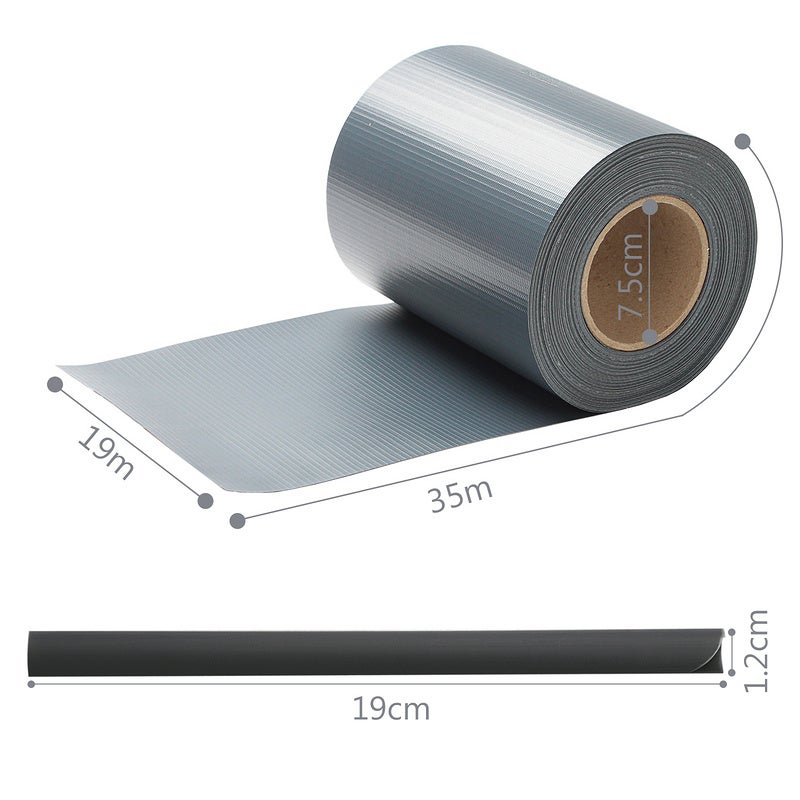 1 rotolo di pellicola PVC oscurante antivista 70 m x 19 cm per recinzioni da giardino e balconi, 60 clip incluse, antracite | Leroy Merlin