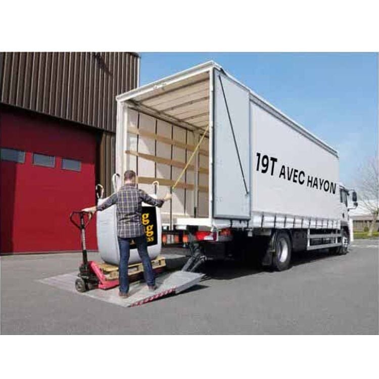 BIG BAG de +/- 1,5T Ballast ou Pierre à Gabion Gris Ø 80/150 mm - Livraison PREMIUM - 6