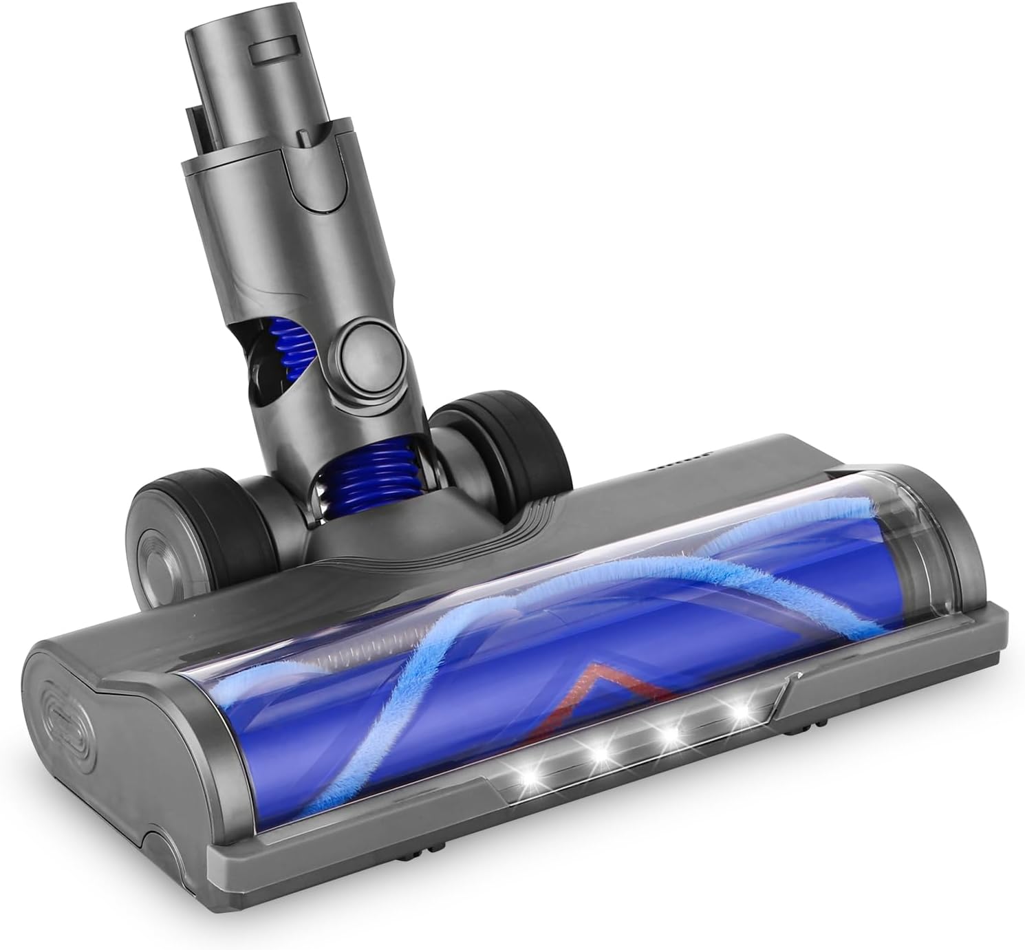 Zamienna szczotka do odkurzacza Dyson V6 DC59 DC61 DC62 DC74 kompatybilna ze światłem LED do czyszczenia podłóg i dywanów