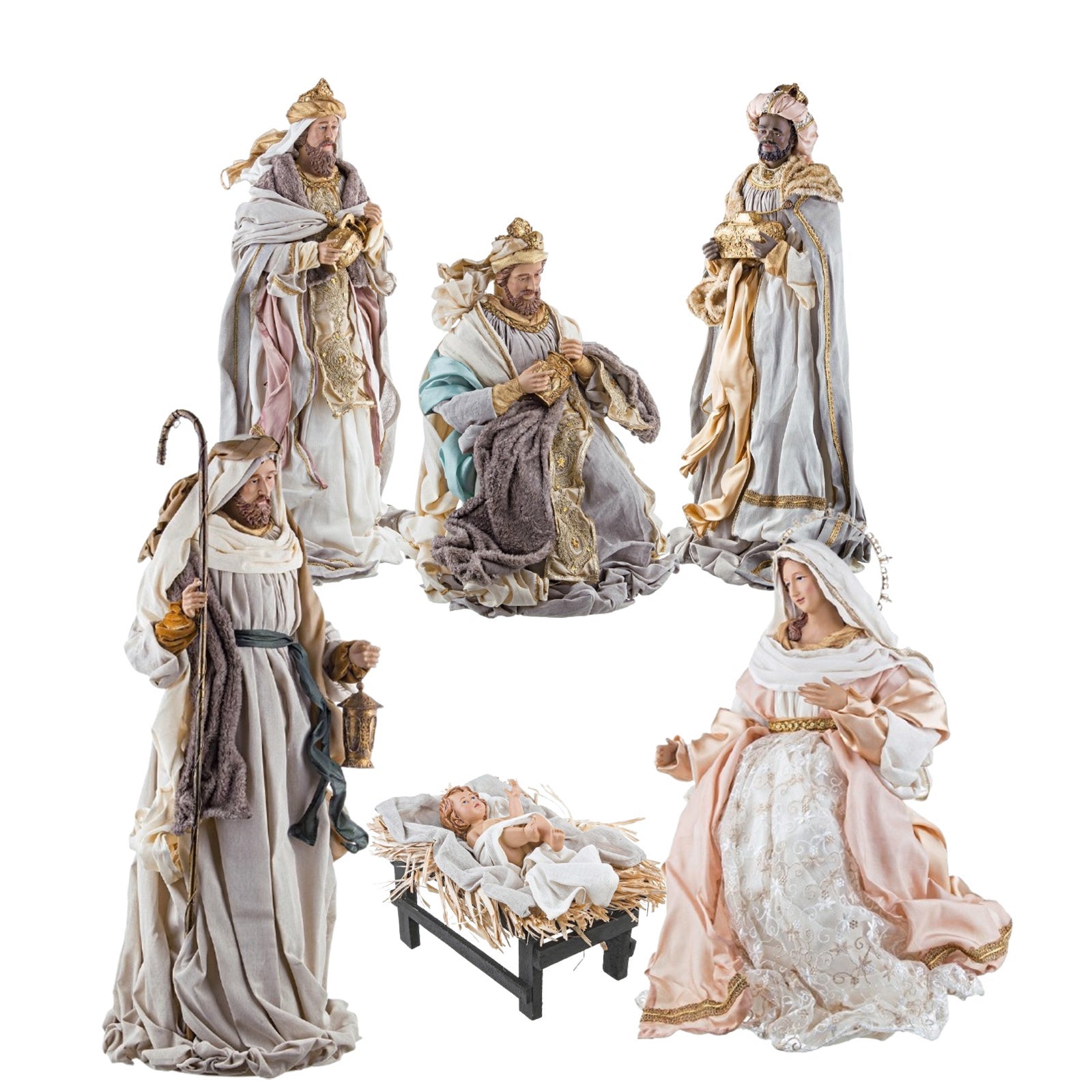 Mur En Pierre Pour Crèche De Noël - Accessoire Décoratif 11 + 11 X 4 X 2,5 Cm - 7
