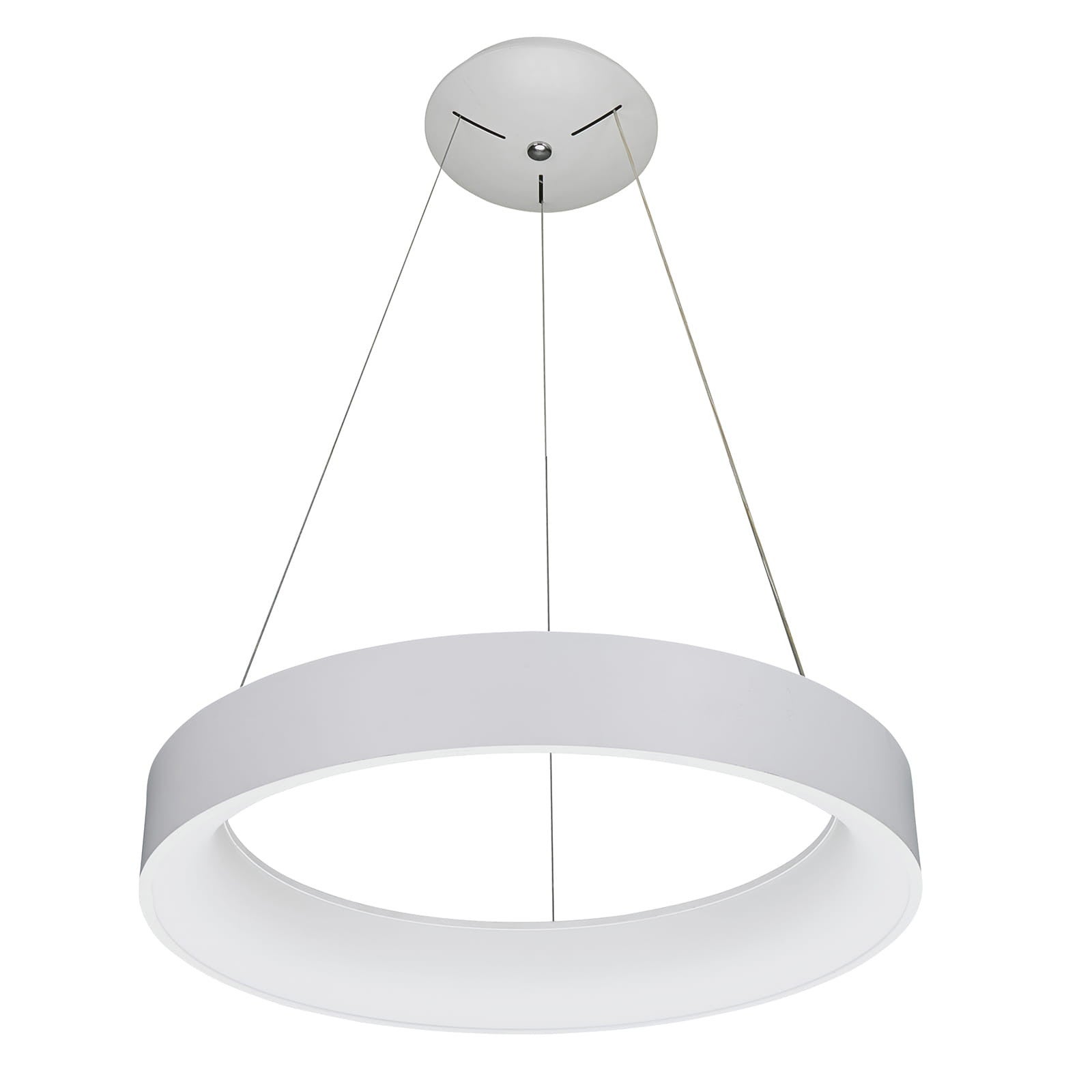 Lampa wisząca Chiara biała LED 42W 3000K 2310lm nowoczesny wym: 120 x 60 x 60 cm metal Italux