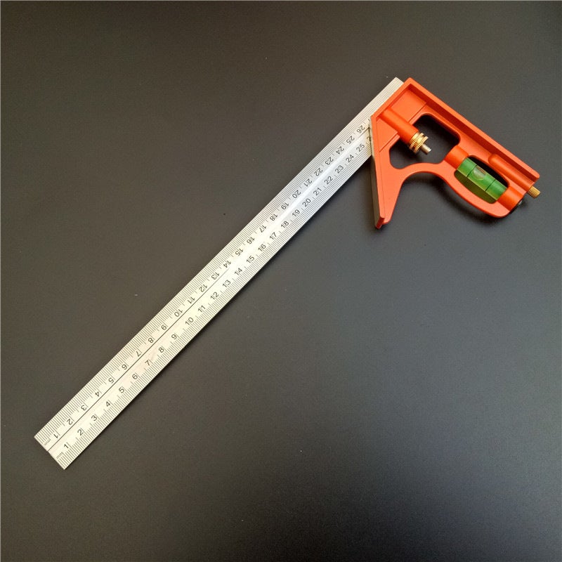 Test E Misurazione KKmoon 45 Gradi Righello A 90 Gradi In Acciaio Inox - Foto 3