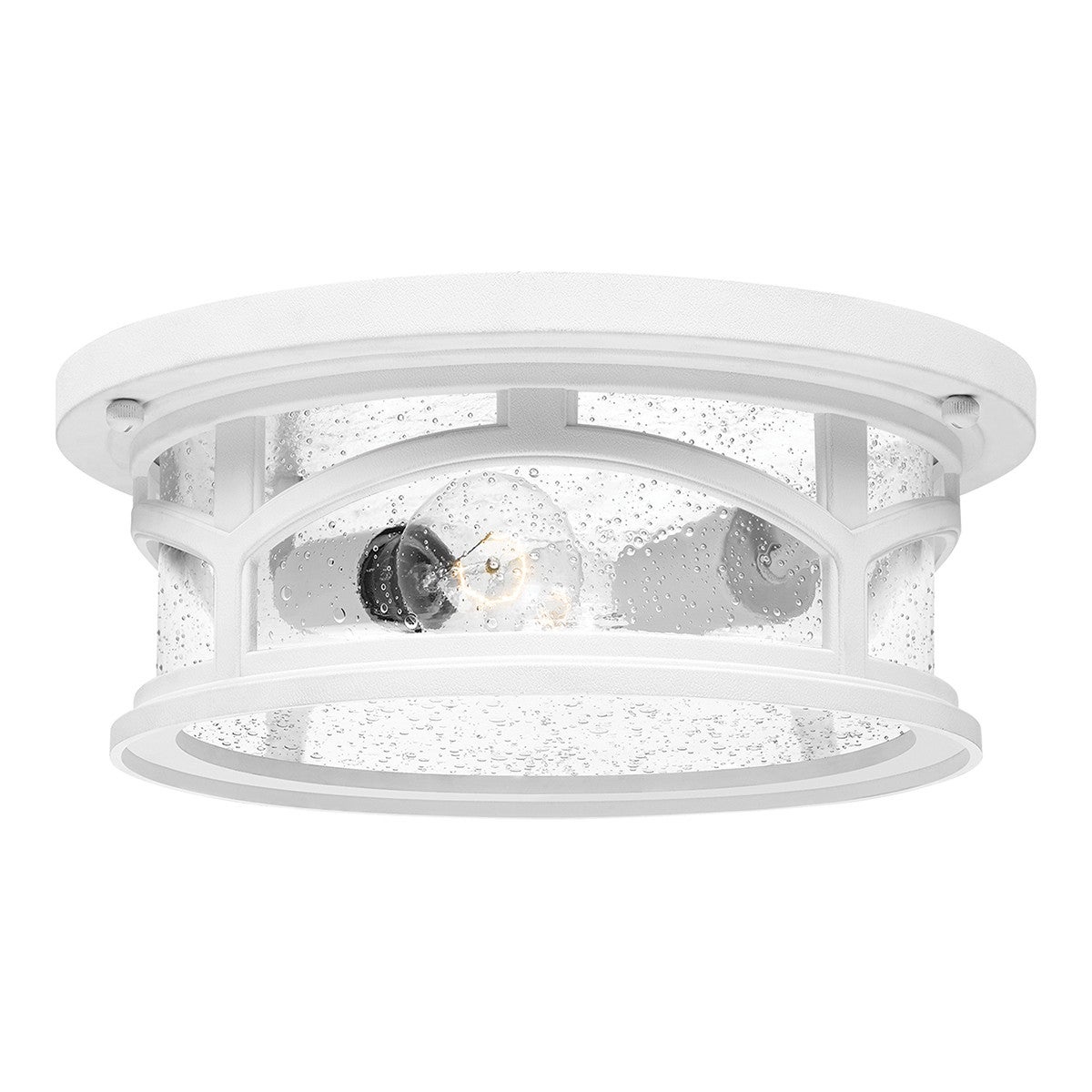 Plafon zewnętrzny Marblehead biały 2xE27x60W IP44 wym: 12,7 x 33 x 33 cm kompozyt Quoizel