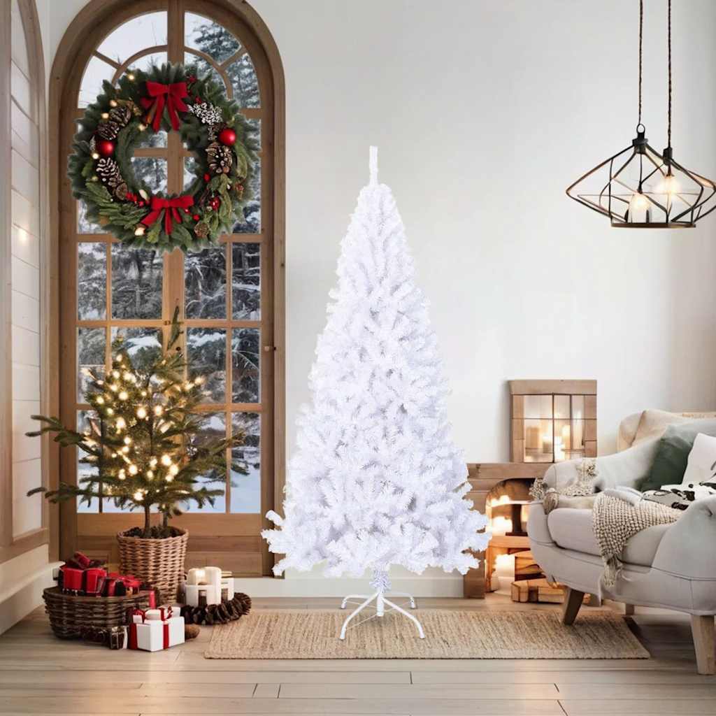 Albero Di Natale Artificiale Innevato 180 Cm 630 Rami E 37 Pigne Verde E Bianco 85045592 Albero Di Natale Artificiale Innevato 180 Cm 630 Rami E 37 Pigne Verde E Bianco 85045592