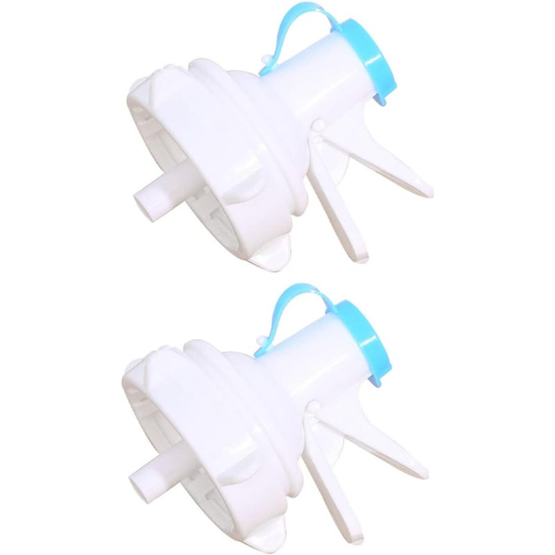 (55×55×55 mm) 2-częściowy kran do dozownika wody do dzbanków wielokrotnego użytku, zamiennik dozownika wody, plastikowy kran do butelek z wodą