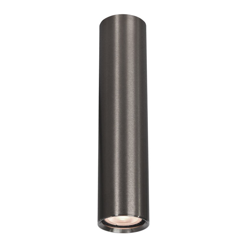 Reflektor sufitowy spot natynkowy Lopus okrągły brązowy 1xGU10x10W nowoczesna wym: 24 x 5,4 x 5,4 cm aluminium Italux