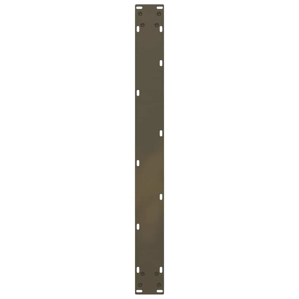 Maison Exclusive - Pieds de table à manger en forme de U, 2 pièces, acier l, 90 x (72-73) cm - 7
