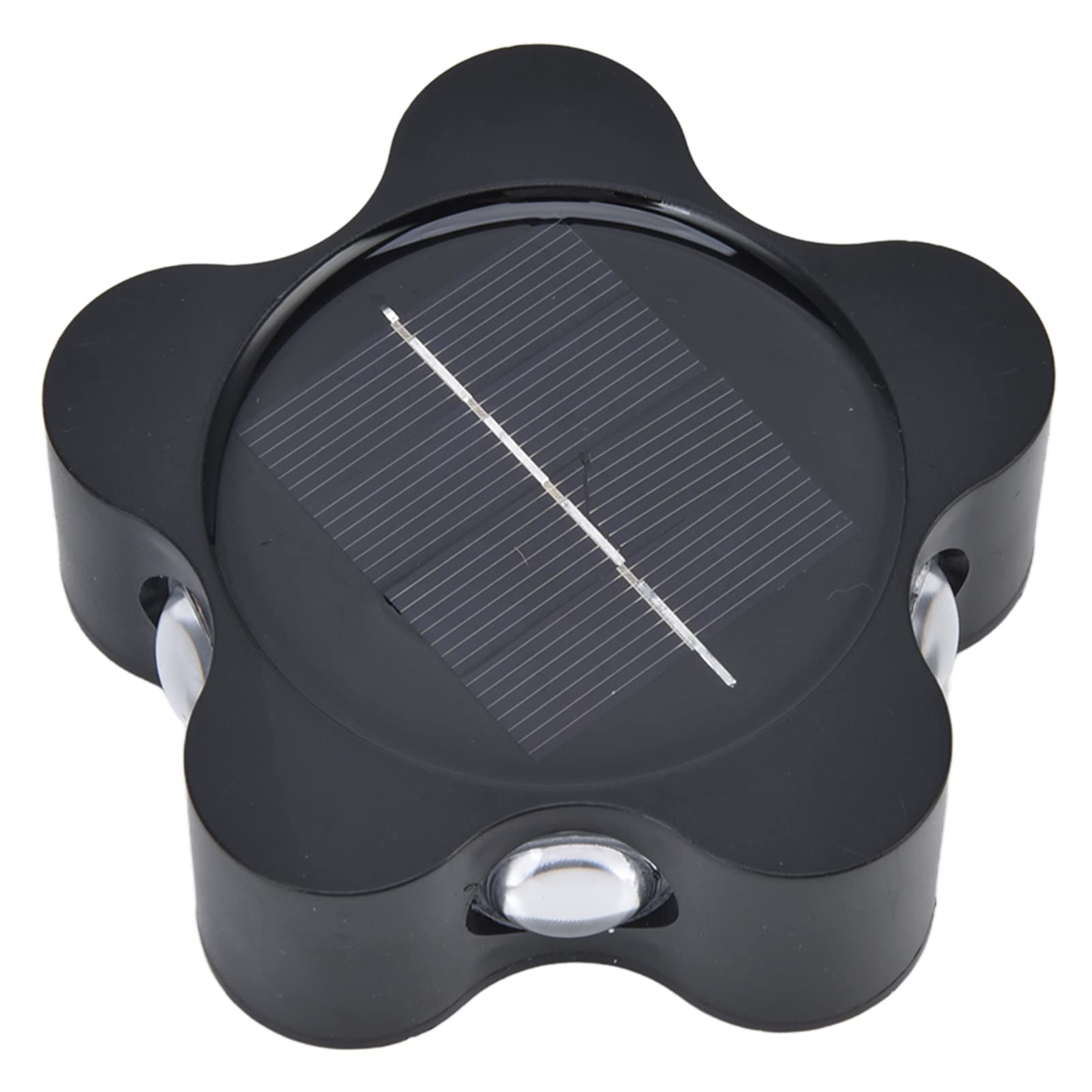 Zewnętrzna solarna lampa ścienna LED IP65 wodoodporna, oświetlenie w górę i w dół, przełącznik