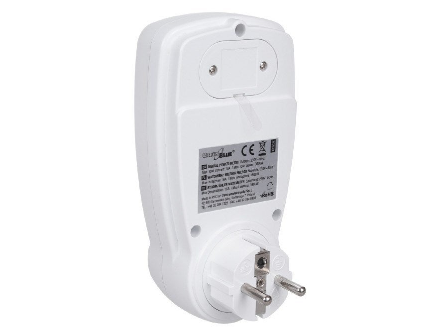 Consomètre, prise avec mesure d'énergie - Greenblue - 6
