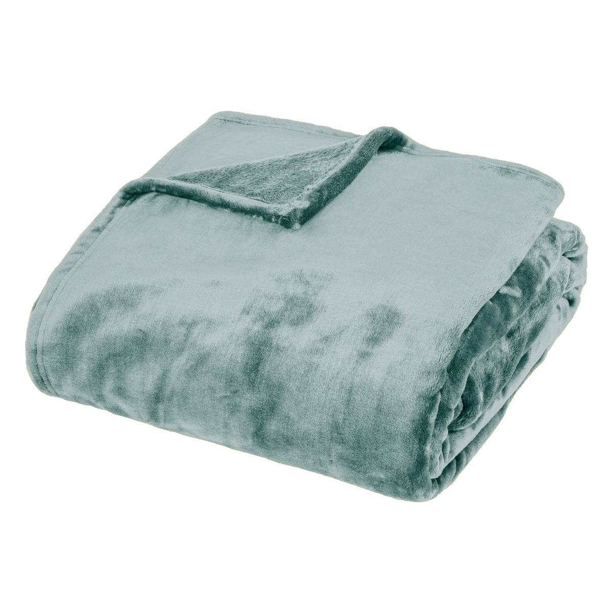 Plaid rombo 3D in flanella - grigio 180 × 230 cm