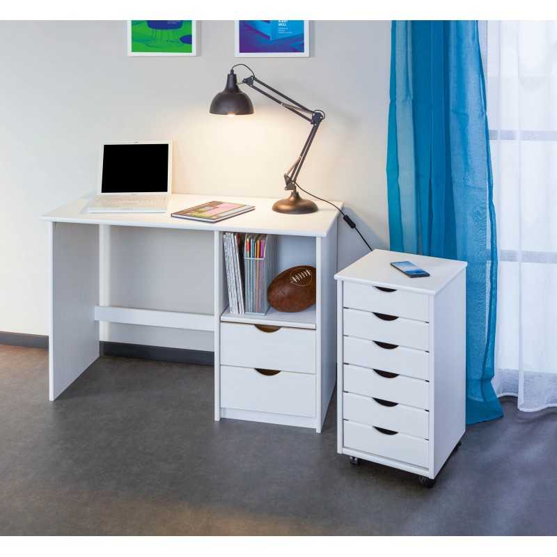 Inter Link commode bureau 6 tiroirs - 8