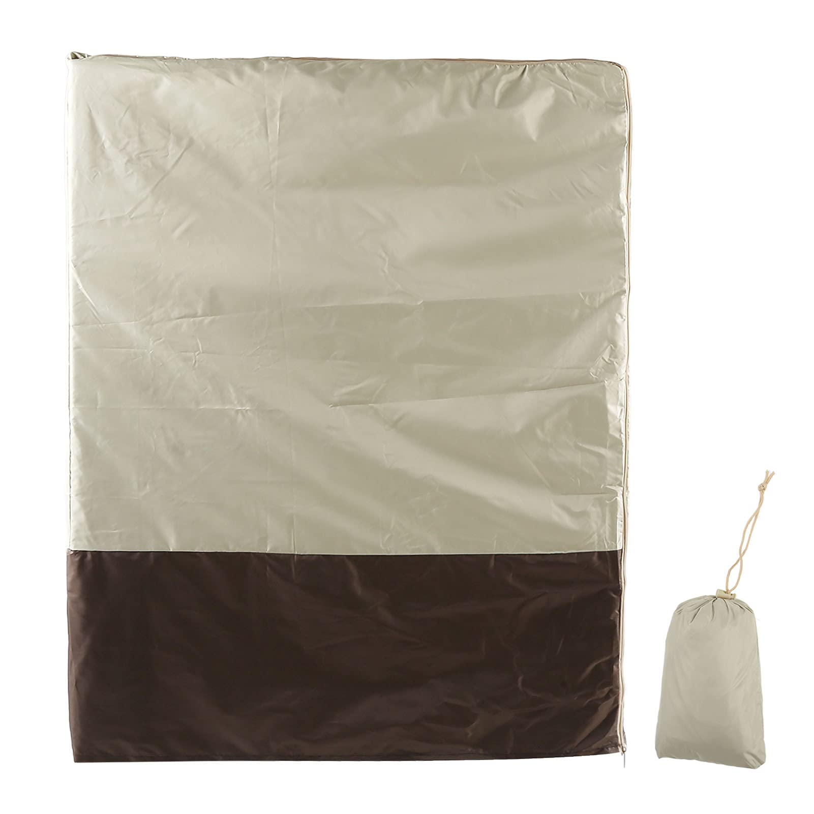 Housse Protection Chaise Longue Pliante Imperméable Oxford 210D - Anti-poussière Jardin 85x33x107cm