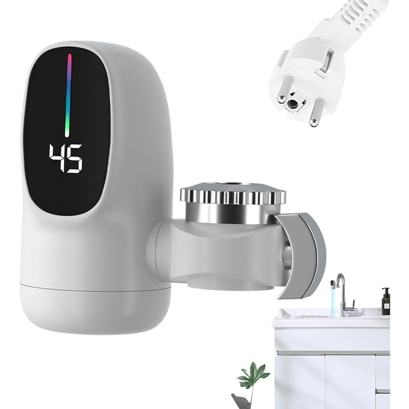 3000 W, natychmiastowy kran z ciepłą wodą, wyświetlacz temperatury LED, krany z ciepłą i zimną wodą, do domu, hotelu, kampera, łazienki