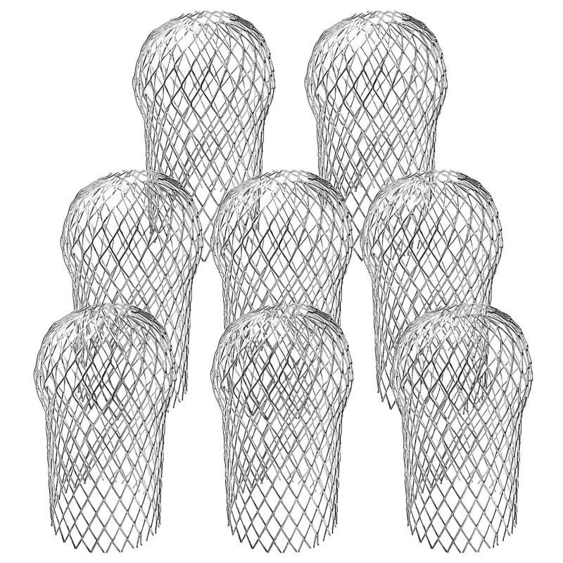 2 Pièces Filtre De Gouttière En Acier Inoxydable - Crapaudine 40mm - Anti-feuilles Et Débris - Pour Tuyaux PVC - Installation Facile Sans Outil