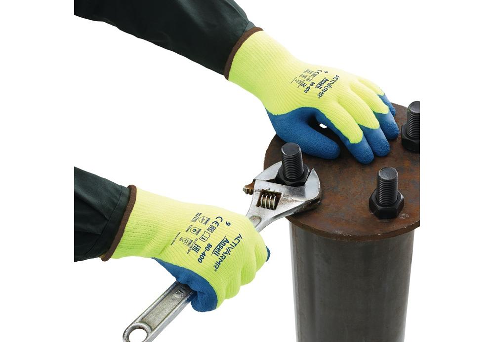 Gants de protection contre le froid ActivArmr® 80-400 Taille 10 jaune/bleu EN 388.EN 511.EN 407 (Par 12) - 2