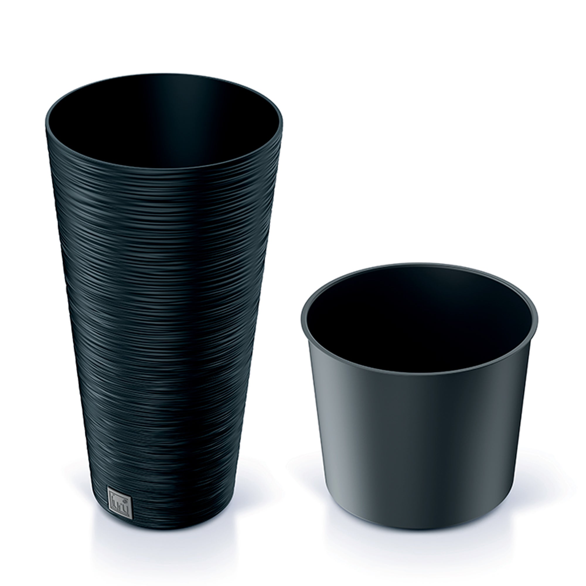 Plantador alto com tanque 15 L antracite - FURU - 3