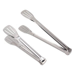 Pinze Da Cucina in Acciaio Inox Con Punte in Silicone - Pinza Professionale per