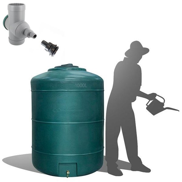 Rcuprateur Eau De Pluie 1000 Litres Leroy Merlin