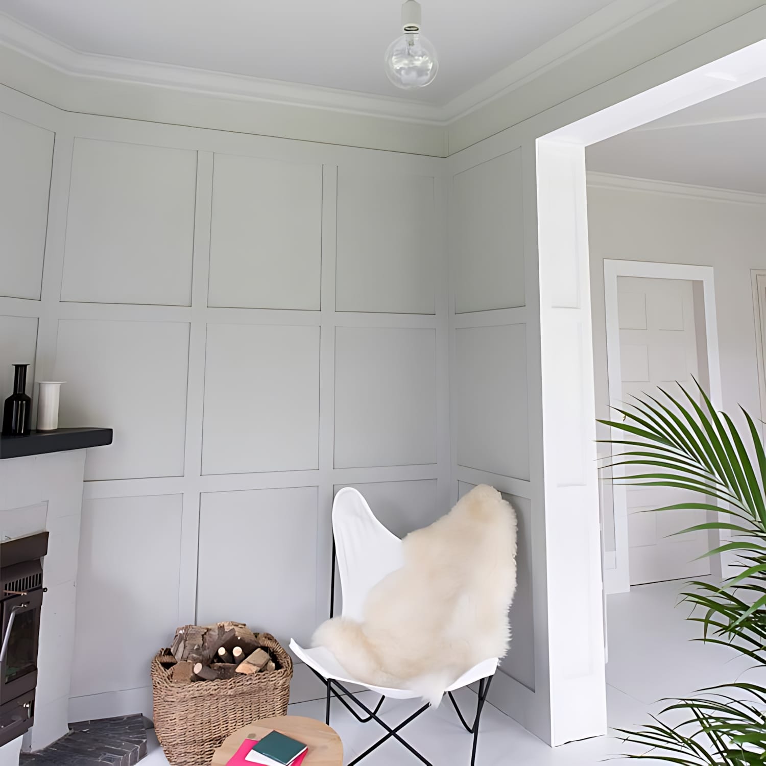 Zócalo Orac Decor AXXENT SX163-RAL9003 SQUARE Zócalo Multifuncional Moldura decorativa prepinda 2 m - 5