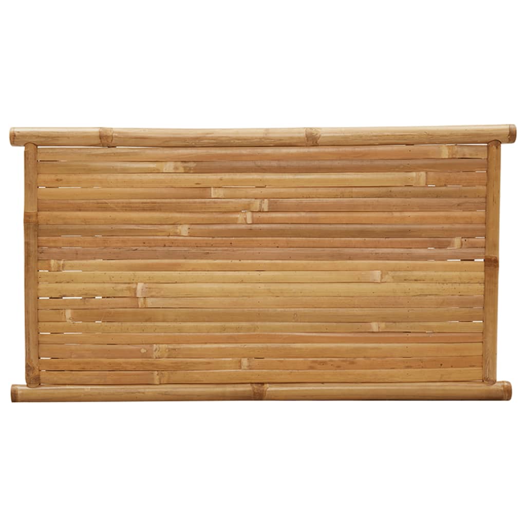 Table basse 90x50x45 cm bambou vidaXL - 9