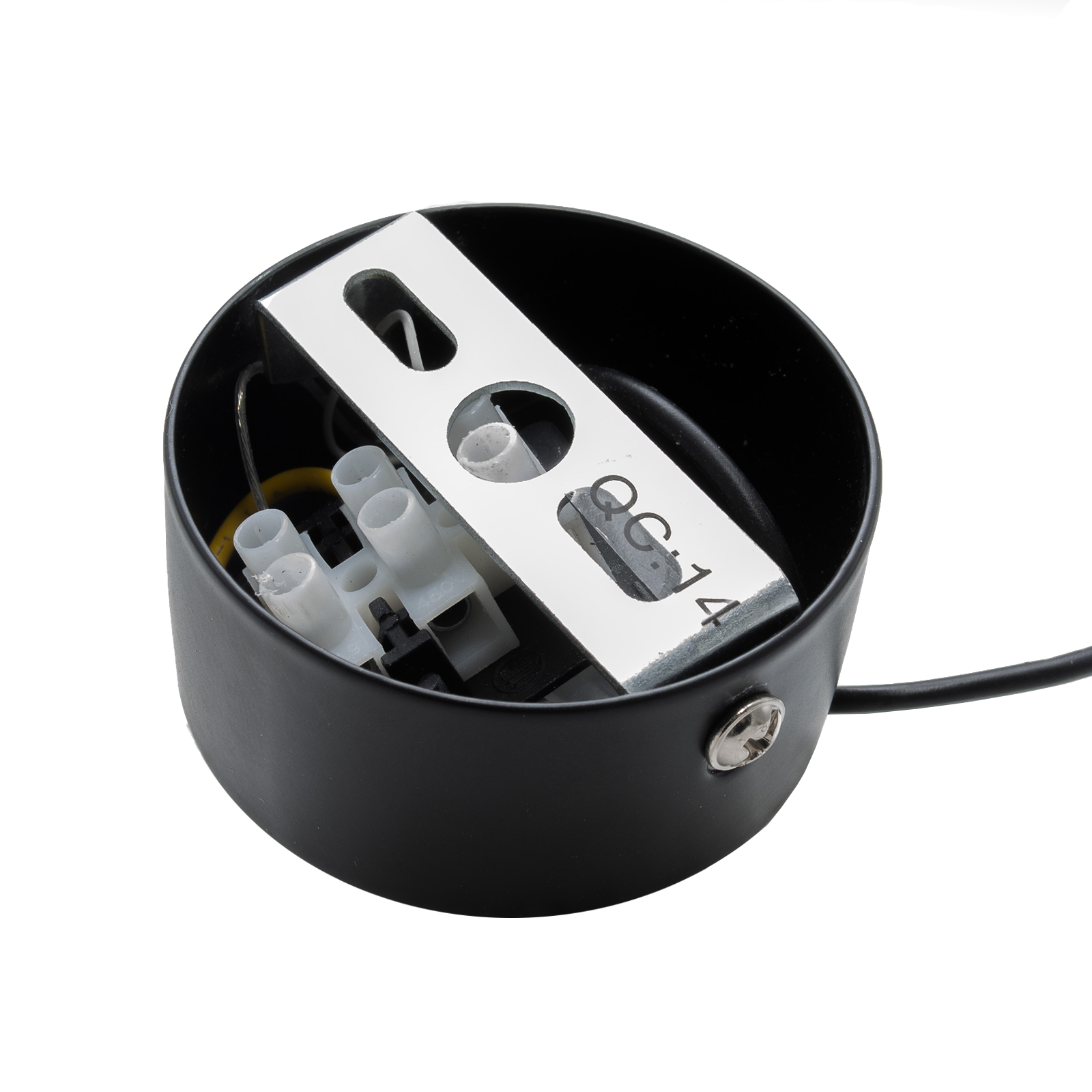 Lampe pendante cylindrique moderne et élégante LED 3W lumière chaude pendentif de cuisine 50cm table à manger bar 230V NOIR 4000K - 3