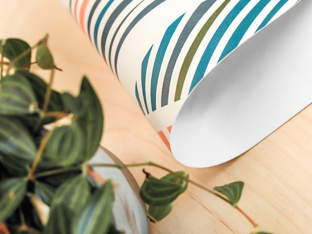 Tapis en vinyle intérieur géométrie persane décorative, tapis vinyle intérieur élégant oriental 140x210 – Tulup - 7