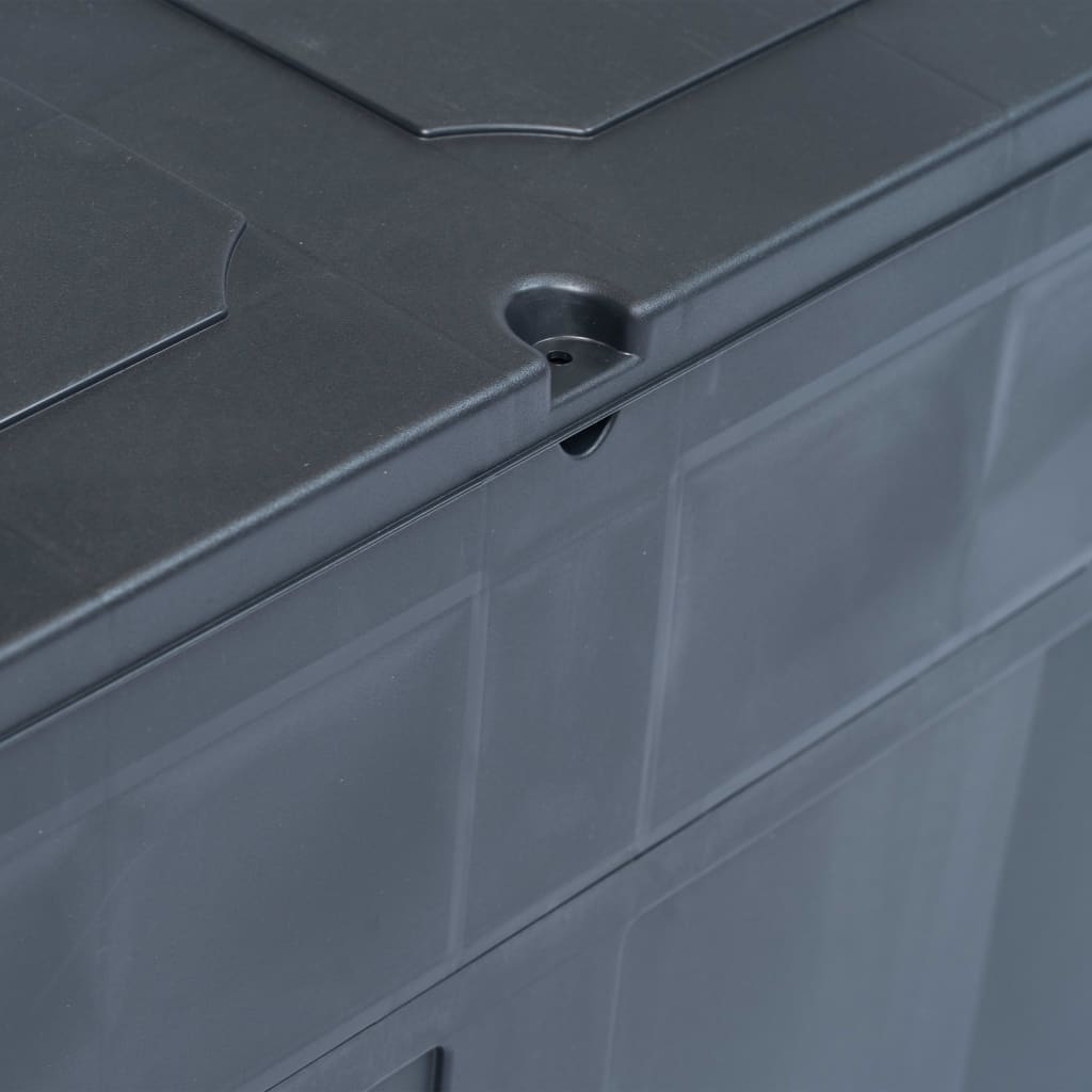 Baule portaoggetti per mobili da giardino 320 l nero 02_0013031 - 7