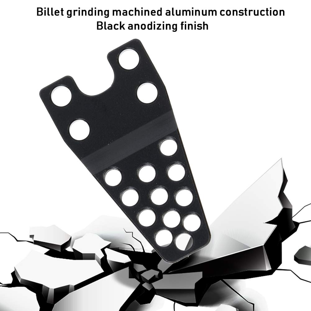 ASSE PORTALE RISER Posteriore Link Superiore Per 1/10 RC Crawler Assiale SCX10 III Parti K3Q8 - Foto 12