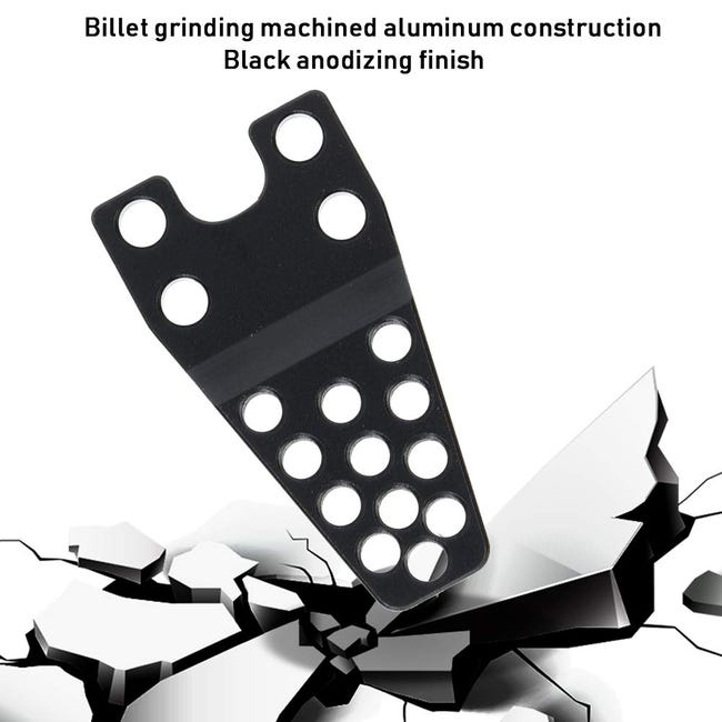 ASSE PORTALE RISER Posteriore Link Superiore Per 1/10 RC Crawler Assiale SCX10 III Parti K3Q8 - Foto 12