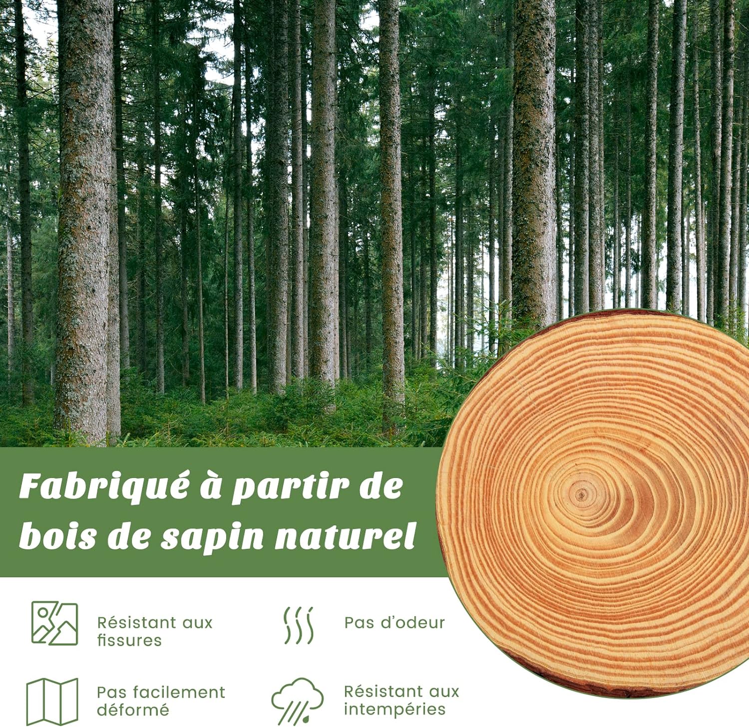 Fioriera Rialzata con Recinto Anti-Animali e Griglia di Coltivazione, Letto Elevato da Giardino per Fiori, Verdure, Frutta ed Erbe, 107 x 107 - 9